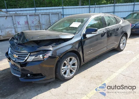 2015 Chevrolet Impala 1Lt из США, поврежденный, VIN 2G1115SLXF9173182
